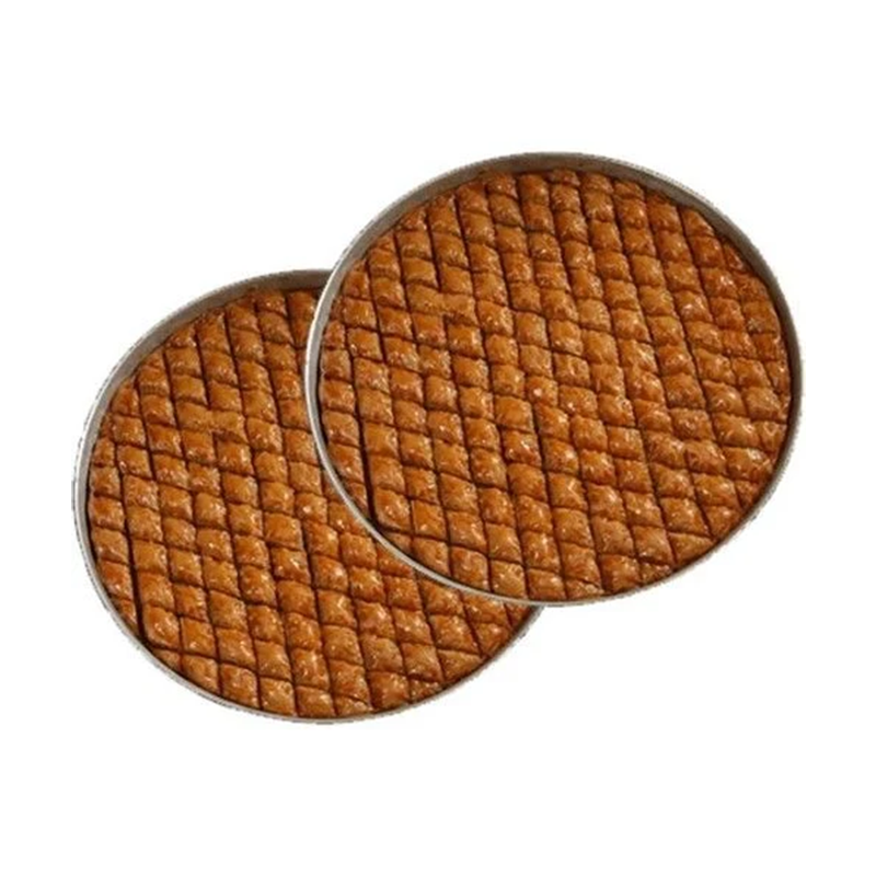 Almetal Alüminyum Yuvarlak Baklava Tepsisi, 40 cm - Görsel 2