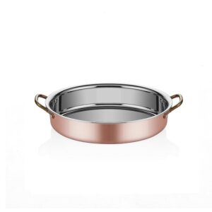 Altınbaşak A 101OC 25 Multi Metal Derin Oval Sahan 25x17 cm Bakır