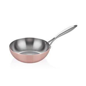 Altınbaşak A 103WK 24 Multi Metal Bakır İndüksiyon Wok Tava 24 cm