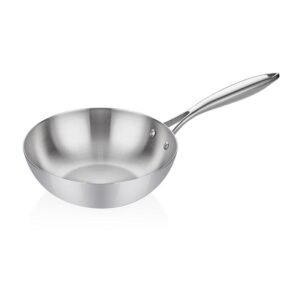 Altınbaşak A 105WK 24 Multi Metal Elite İndüksiyon Çelik Wok Tava 24 cm