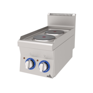 Atalay 600 Seri 2 Yuvarlak Pleytli Ocak Set Üstü Elektrikli 30x60 Cm