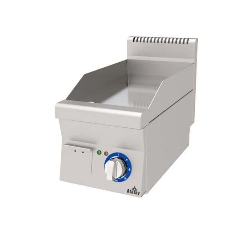 Atalay 600 Seri Düz Krom Pleyt Izgara Set Üstü Elektrikli 30x60 Cm