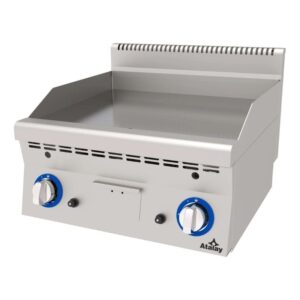 Atalay 600 Seri Düz Pleyt Izgara Set Üstü Gazlı 60x60 Cm