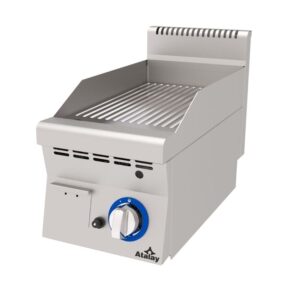 Atalay 600 Seri Nervürlü pleyt Izgara Set Üstü Gazlı 30x60 Cm