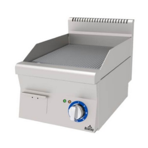 Atalay 600 Seri Nervürlü Pleyt Izgara Set Üstü Elektrikli 40x60 Cm