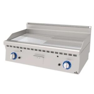 Atalay 600 Seri Yarı Nervürlü Pleyt Izgara Set Üstü Gazlı 100x60 Cm