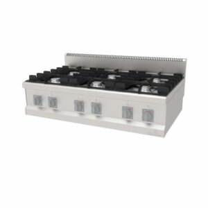 Atalay 700 Seri 6 Gözlü Ocak Set Üstü Gazlı 120x70 Cm