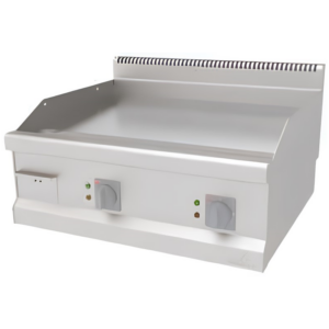 Atalay 700 Seri Düz Krom Pleyt Izgara Set Üstü Elektrikli 80x70 Cm