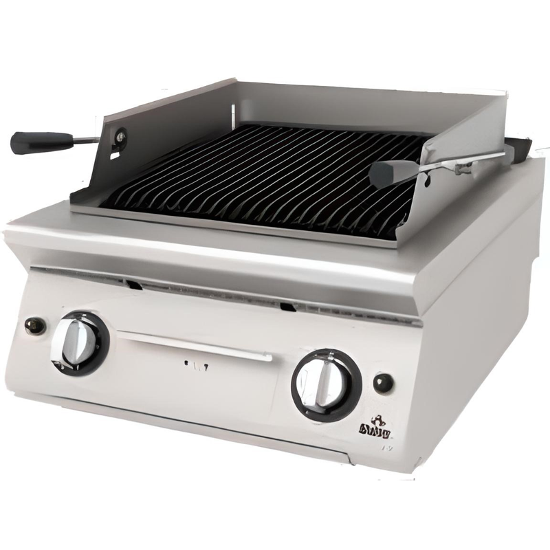 Atalay 730 Seri Lavataşlı Izgara Set Üstü Gazlı 60x73 Cm