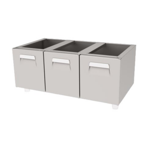 Atalay 730 Seri Set Altı Tezgah 3 Kapaklı 120x67x55 Cm