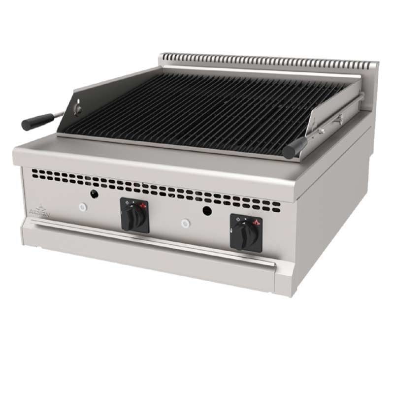 Atalay 900 Seri Amerikan Döküm Izgara Su Çekmeceli Set Üstü Gazlı 80x90 Cm