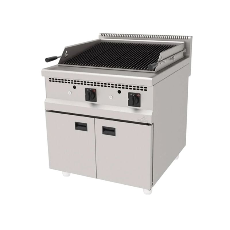 Atalay 900 Seri Lavataşlı Döküm Izgara Su Çekmeceli Dolaplı Gazlı 80x90 Cm