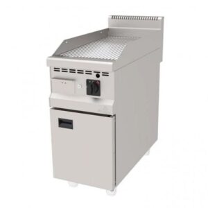 Atalay 900 Seri Nervürlü Krom Pleyt Izgara Dolaplı Gazlı 40x90 Cm