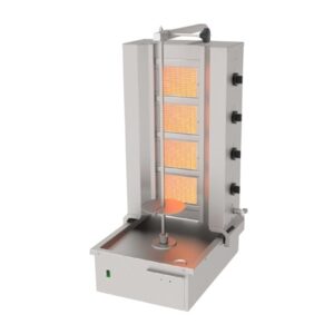 Atalay ADG - 4 A Döner Ocağı Alttan Motorlu Hareketli 4 Radyanlı Gazlı