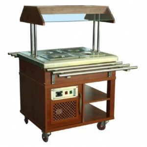 ATALAY ASSB-02 Saladbar 2 Küvet Kapasiteli