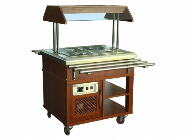 ATALAY ASSB-02 Saladbar 2 Küvet Kapasiteli