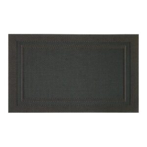 Biradlı BRD-2069 PVC Amerikan Servis, 30x45 cm, Siyah