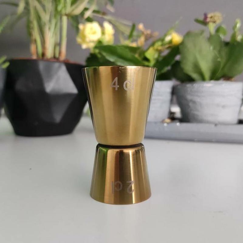 Biradlı BRD-EF95 Jigger, 2/4 cl Altın - Görsel 2