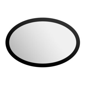 Biradlı BRD-EL-01 Elips Aynalı Pleksi Teşhir Standı, 40x60x5 cm