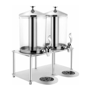 Biradlı GRV-10408 2\'li Lux Meyve Suyu Dispenseri, 2x7.5 L
