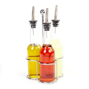 Biradlı GRV-293 Tel Standlı Oval Yağlık Takımı, 3\'lü, 250 cc