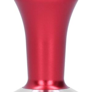 Biradlı GRV-316 Plastik Saplı Çelik Tamper, 58 mm, Kırmızı