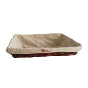 Biradlı GRV-905-L Dikdörtgen Konik Sepet, 55x40x7/17 cm