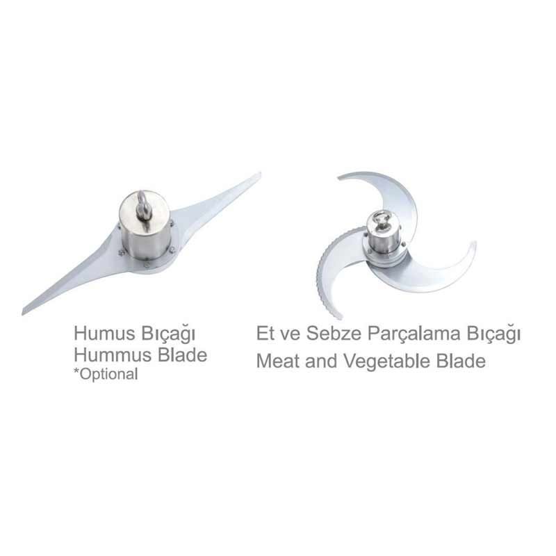 Bosfor UZK-01 Et-Sebze Parçalama Ve Humus Makinesi 220 V - Görsel 3