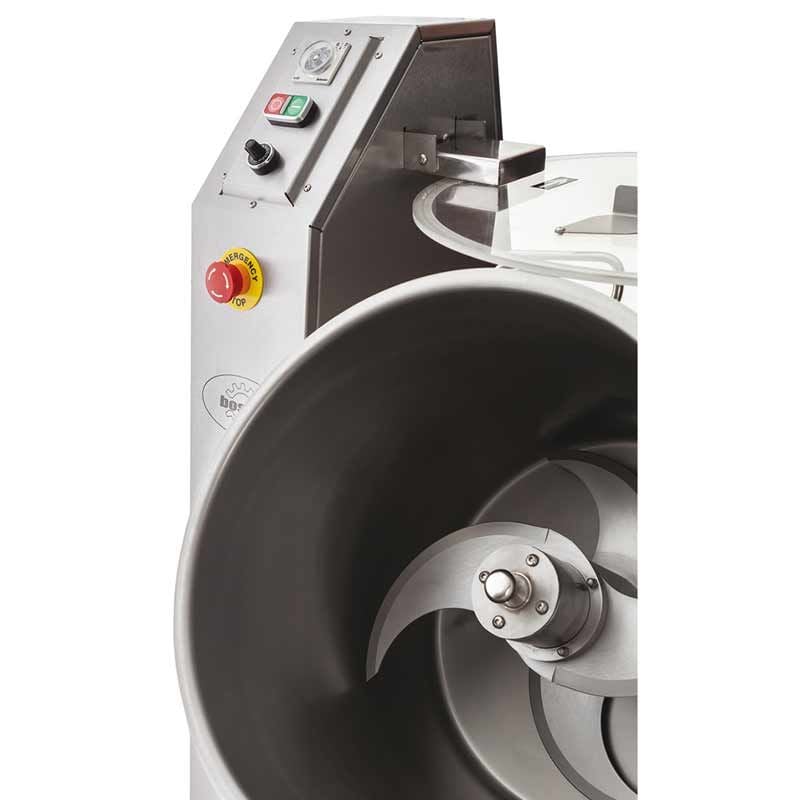 Bosfor UZK-50 Çift Devirli Et-Sebze Parçalama Ve Humus Makinesi, 380 V - Görsel 3