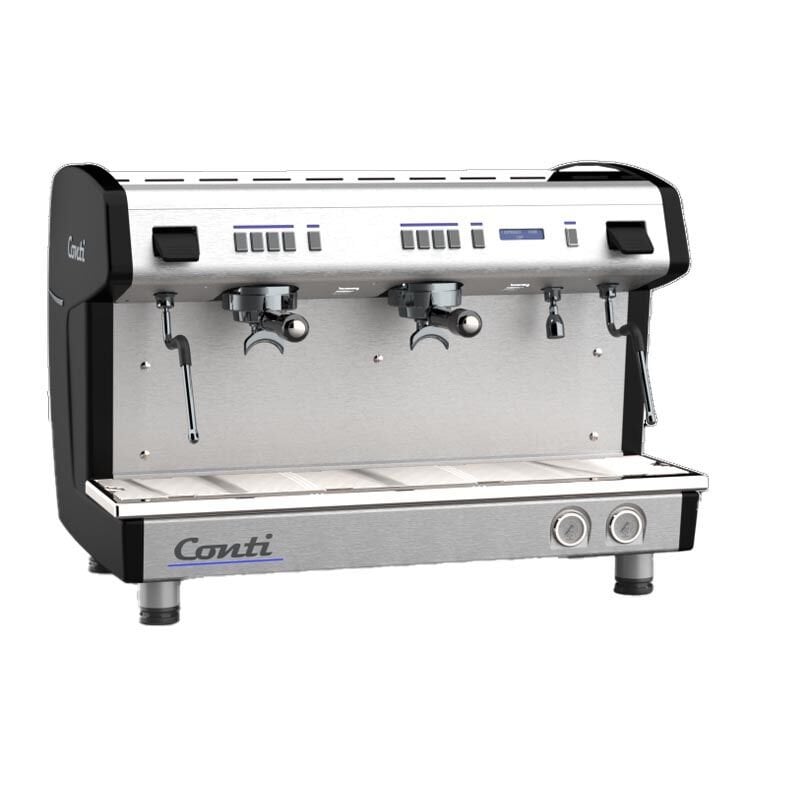 Conti Monaco X-ONE TC 2 Gruplu Tam Otomatik Espresso Kahve Makinesi, Siyah