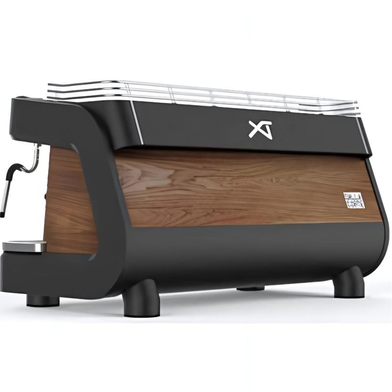 Dalla Corte XT Pro / Barista 3 Gruplu, Siyah ve Ceviz Espresso Kahve Makinesi - Görsel 2