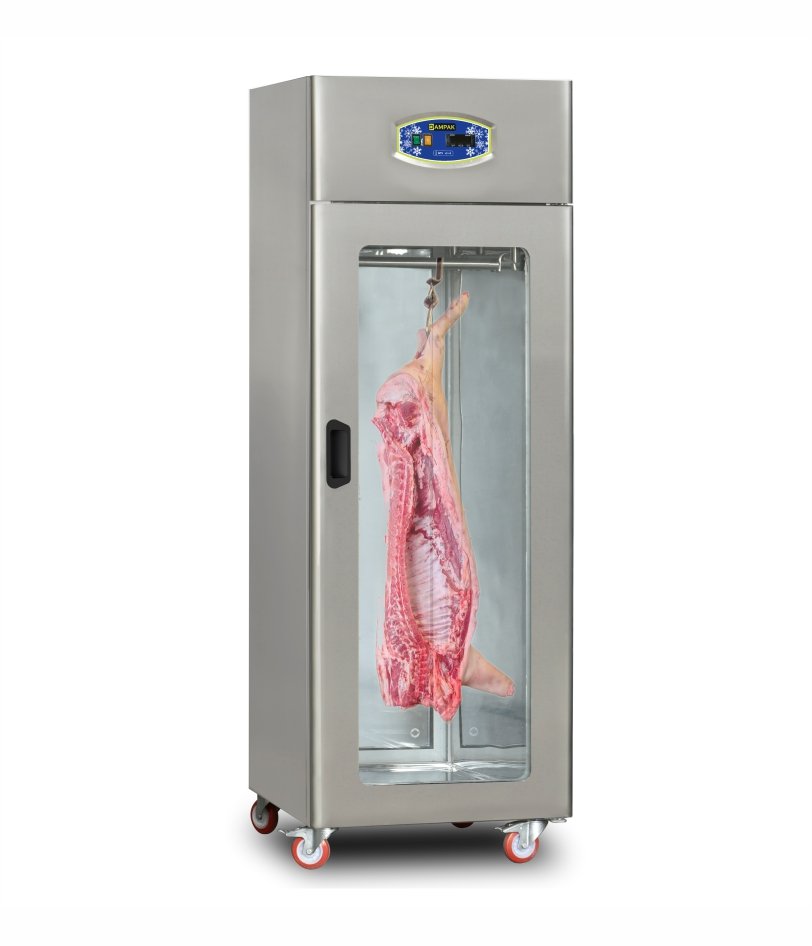 Dampak Et Askılı Dik Tip Tek Kapılı Buzdolabı Statik 602 L Vitrinli