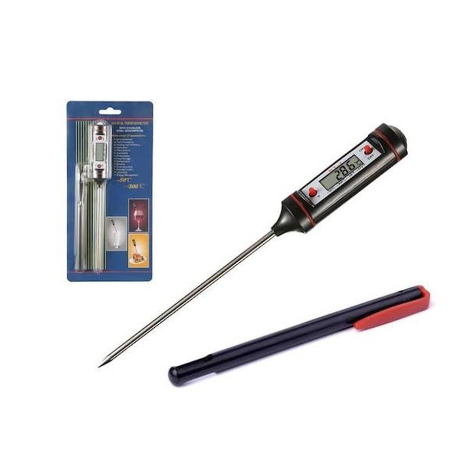 Dijital Mutfak Termometresi Sıcaklık Ölçer Gıda Mutfak Termometre - Görsel 2