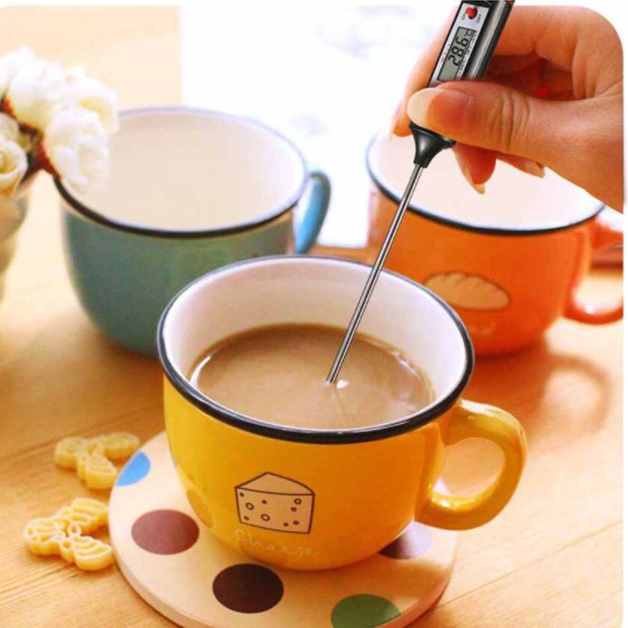 Dijital Mutfak Termometresi Sıcaklık Ölçer Gıda Mutfak Termometre - Görsel 3