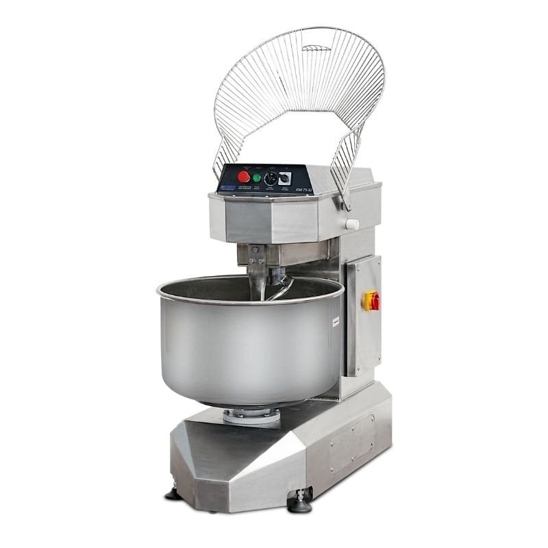 Dirmak ISM Serisi Spiral Mikser İki Devirli 380 V Paslanmaz Gövde 75 L