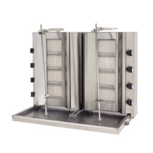 DRN Döner Ocağı Çiftli Sabit 8'li Gazlı