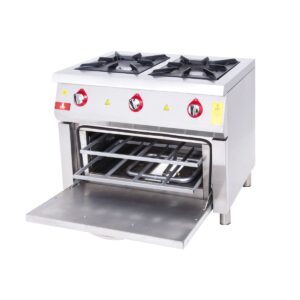 DRN Kuzine Fırınlı Ocak 2'li   100x60   Gazlı