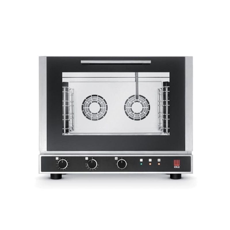 Eka EKF 411 UD Konveksiyon Nemlendirmeli Manuel Fırın, 4 Adet Tepsi Kapasiteli, Elektrikli