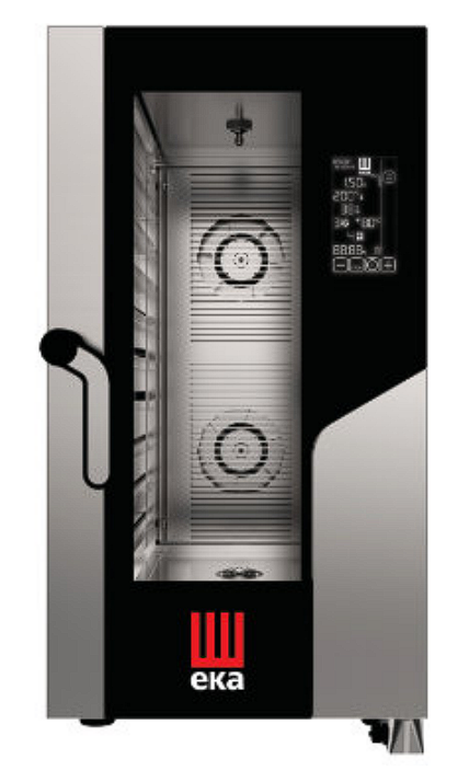 EKA MKF 1011 CBM Dokunmatik Kompakt Konveksiyonel Fırın Elektrikli, 10 Tepsi 1/1 Gn
