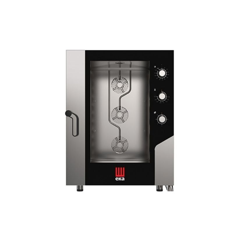 EKA MKF 1021-S Elektrikli Konveksiyon Nemlendirmeli Manuel Fırın 10 Tepsi 2/1 Gn