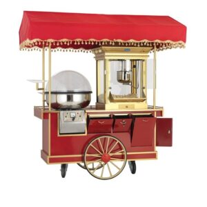 Emart Topkapı Mısır Patlatma ve Pamuk Şeker Arabası 165x70x190 cm