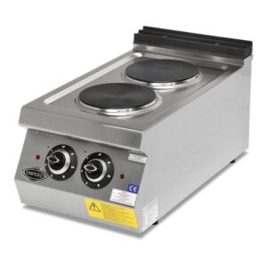 Empero 700 Plus Seri 2 Yuvarlak Pleytli Ocak Set Üstü Elektrikli 40x73 Cm