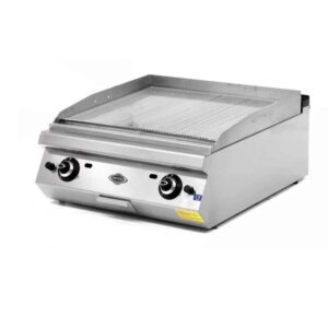 Empero 700 Plus Seri Oluklu Krom Pleyt Izgara Set Üstü Gazlı 80x73 Cm