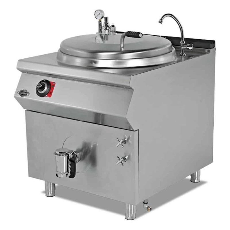 Empero 900 Plus Seri Kaynatma Tenceresi İndirekt Elektrikli 250 Lt 120x90x85 Cm