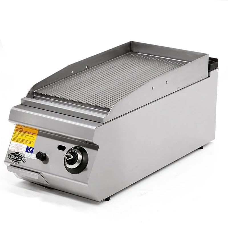 Empero 900 Plus Seri Oluklu Krom Pleyt Izgara Set Üstü Gazlı 40x90 Cm