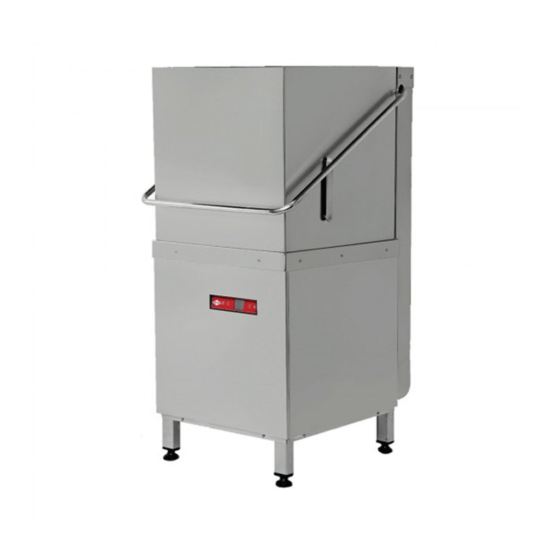 Empero EMP.1000-SDF Dijital Giyotin Tip Bulaşık Makinesi 380V Deterjan Ve Parlatıcı Pompalı 1000 Tabak/Saat