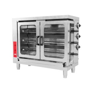 Empero EMP.3EE Piliç Çevirme Makinesi Elektrikli 3 Şişlidir 18 Piliç Kapasiteli