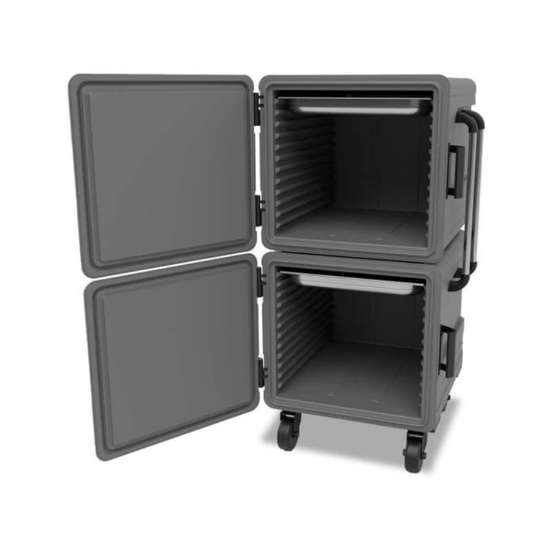 Empero EMP.BOX-600+600-K Termobox 600+600 Menteşeli 2x83 L - Görsel 2