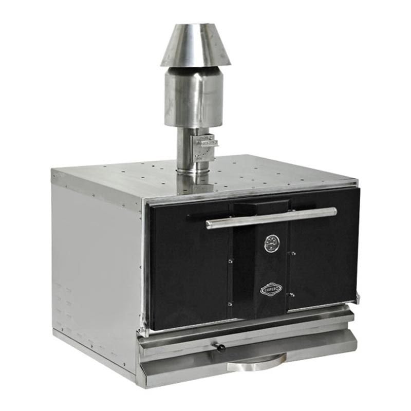 Empero EMP.PKF-50- S Profesyonel Kömürlü Fırın Siyah 92x85x65 Cm