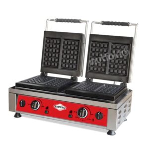 Empero EMP.WF.020 Kare Waffle Makinesi Çiftli Elektrikli
